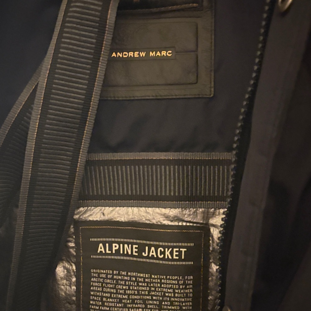 Andrew Marc Midnight Alpine Jacket